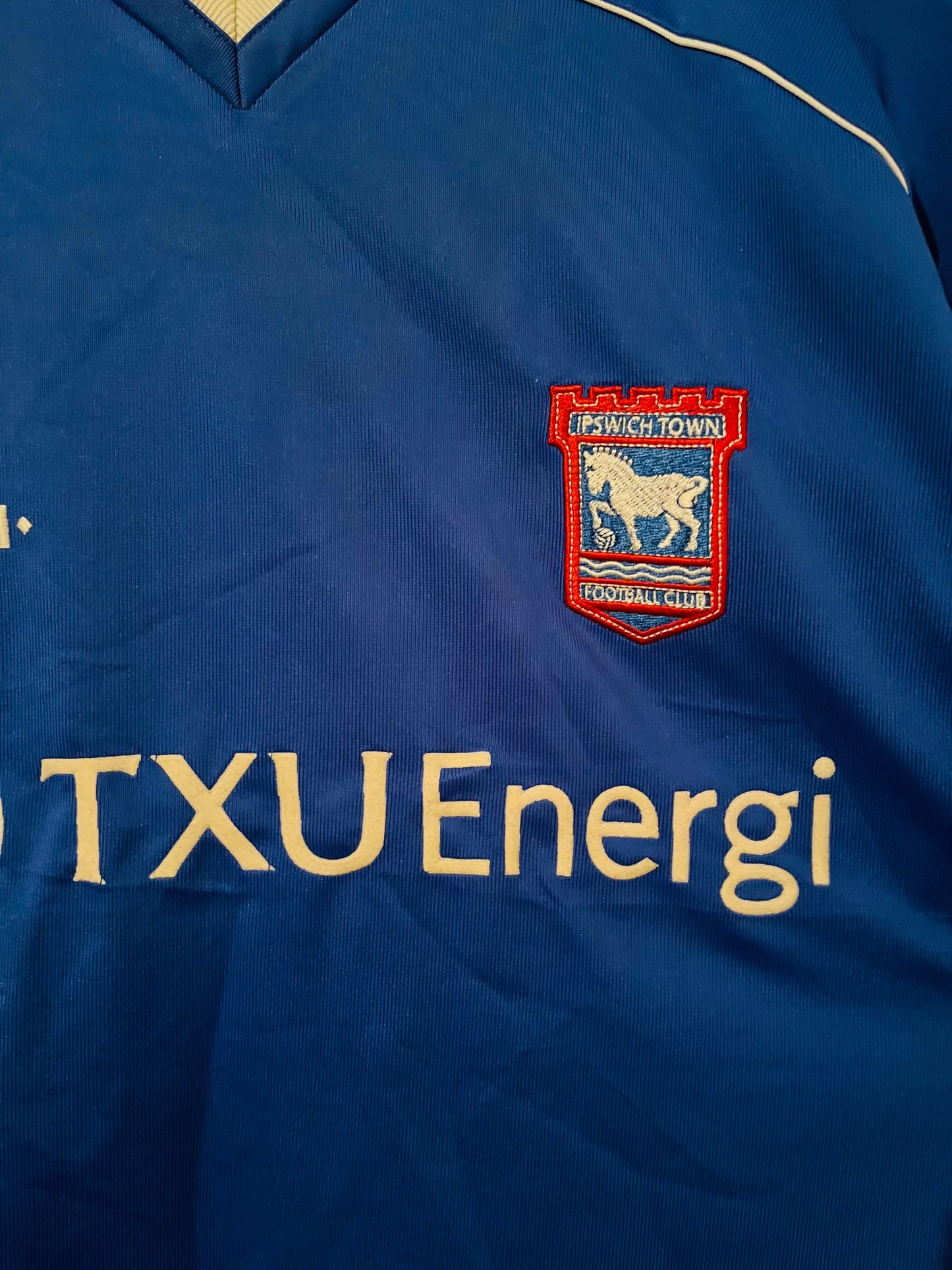 Ipswich Town home football shirt 2001/03 Medium