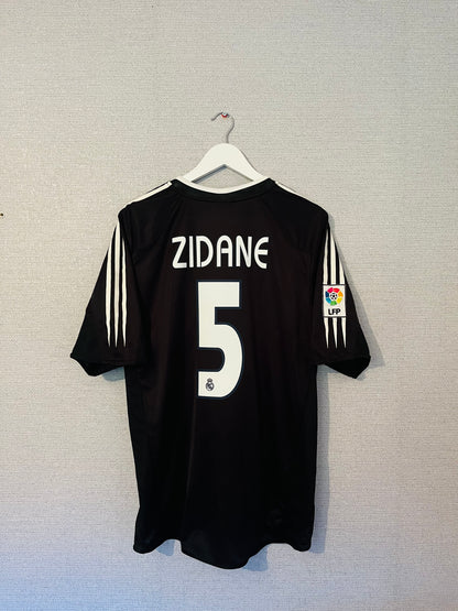 Real Madrid away football shirt 2004/05 Zidane XL