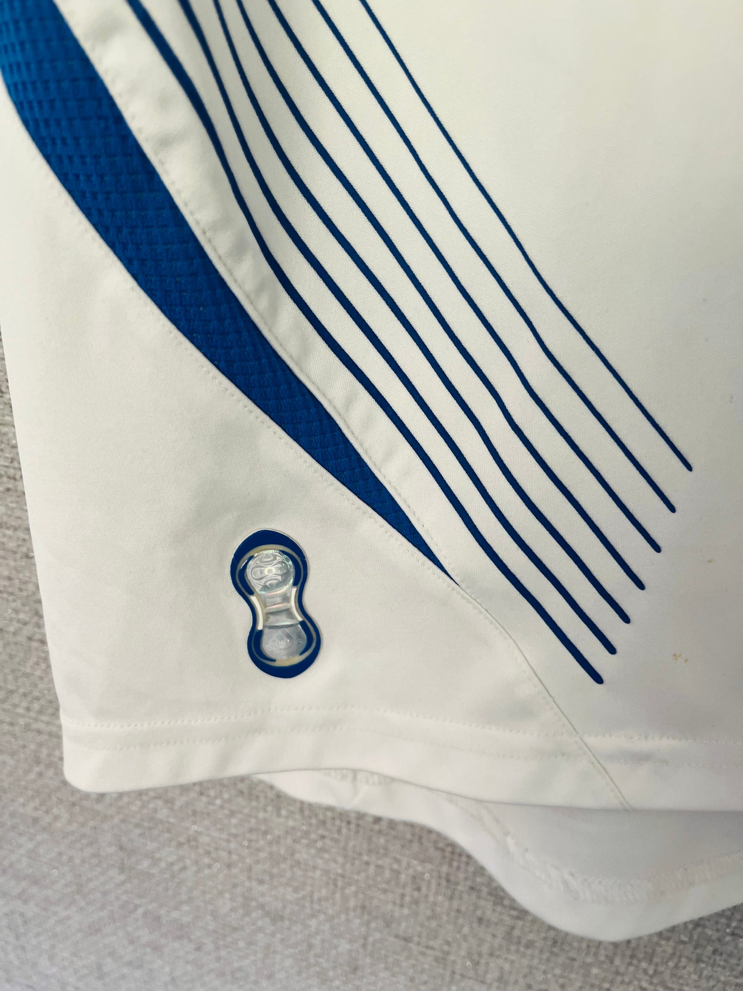 Greece away football shirt 2006/08 Stelios Medium