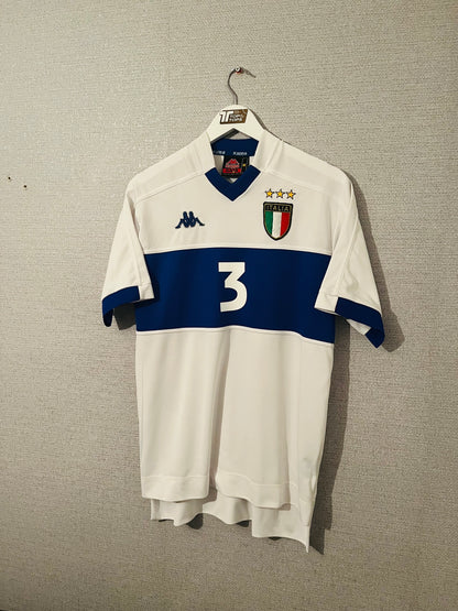 Italy away football shirt 1998/2000 Maldini Medium