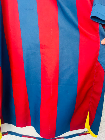 Barcelona home football shirt 2004/05 Messi Medium