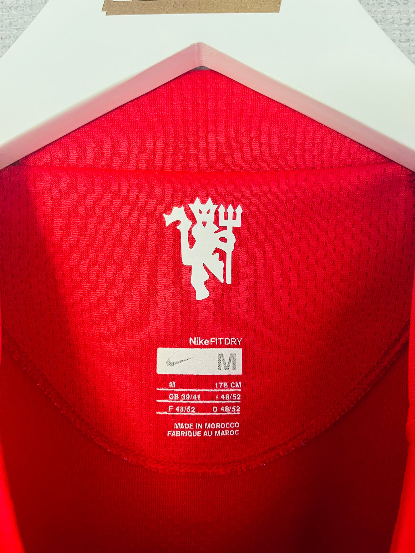 Manchester United home football shirt 2008/09 CR7 Medium