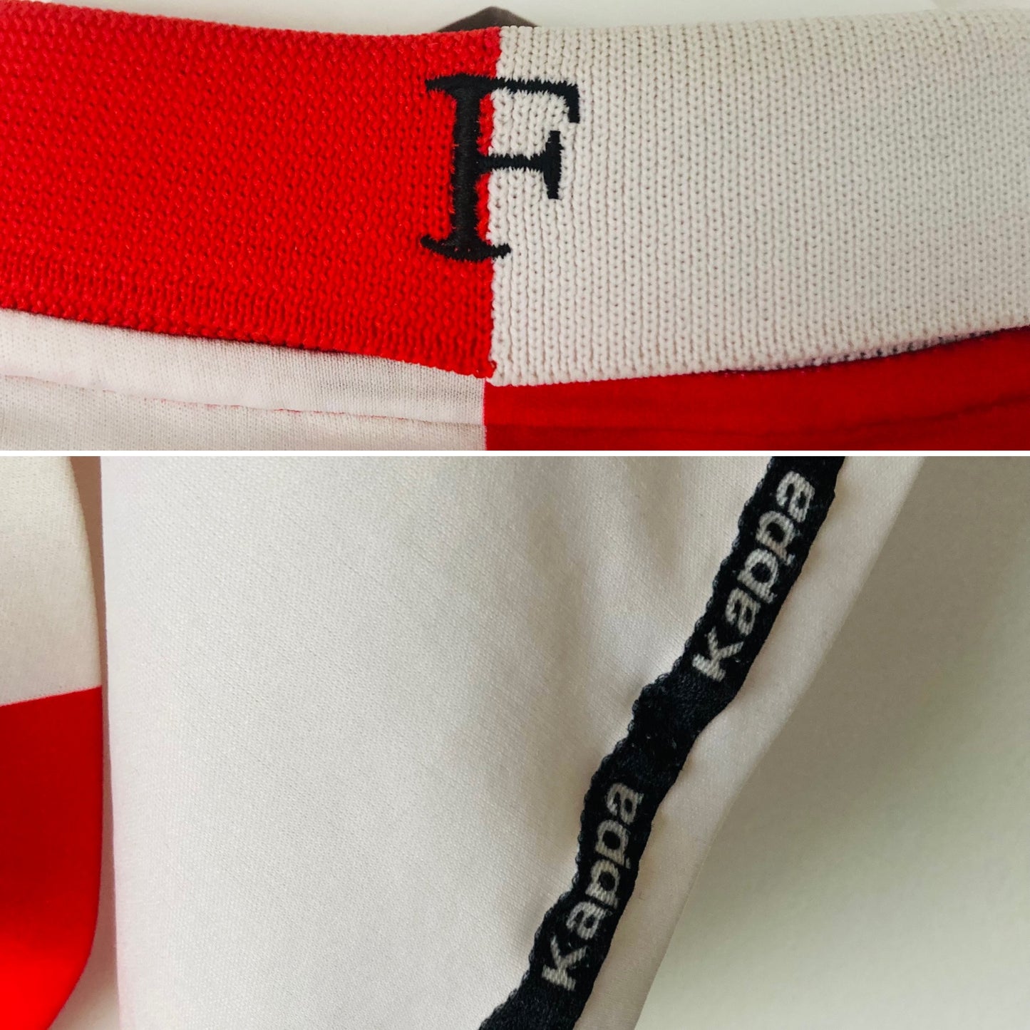 Feyenoord home football shirt 2000/01 Tomasson XL