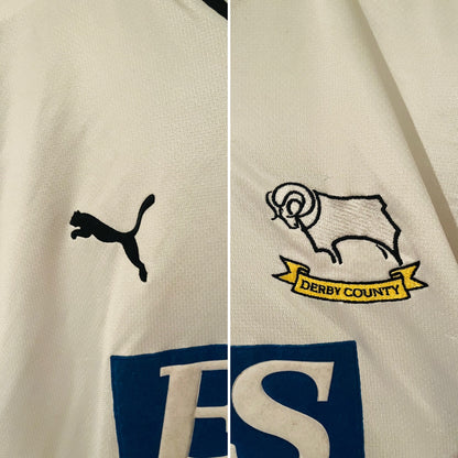 Derby County home football shirt 1999/2001 Sturridge XL