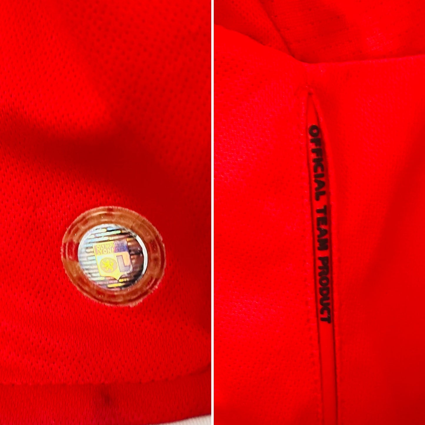 Olympique Lyonnaise Lyon away football shirt 2006/07 Juninho Medium