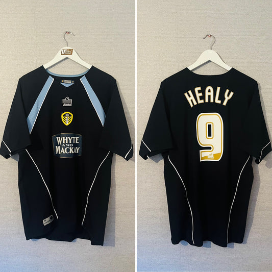 Leeds United away football shirt 2005/06 Healy Large