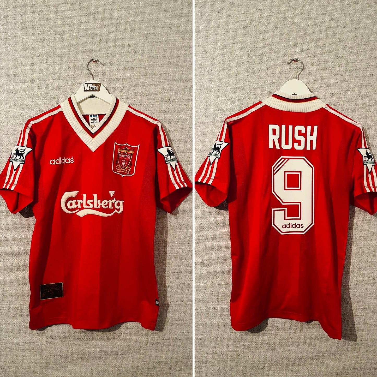 Liverpool home football shirt
1995/96 Rush Medium