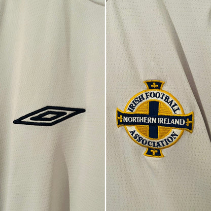 Northern Ireland away football shirt 2004/05 Medium