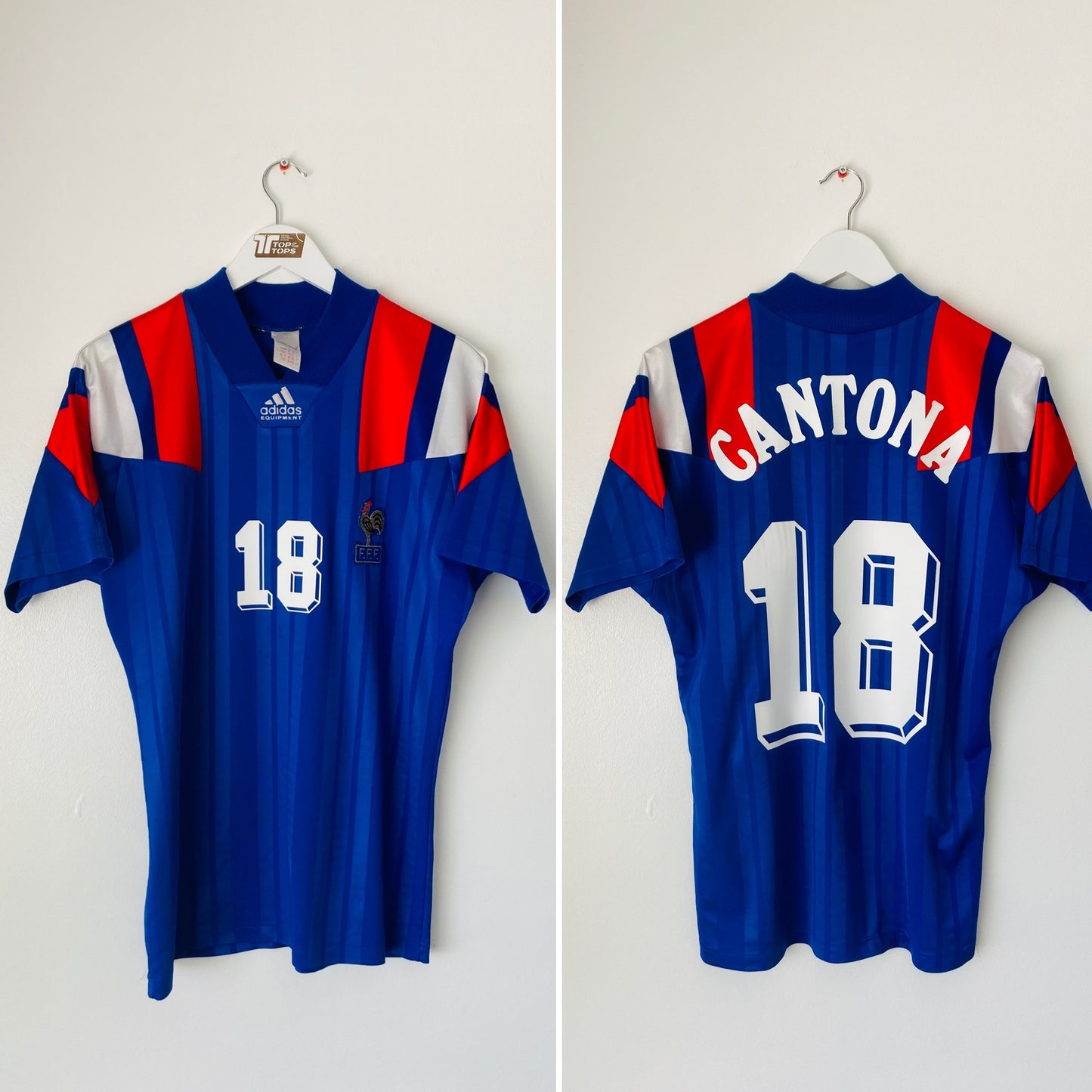 France home football shirt 1992/93 Cantona Small