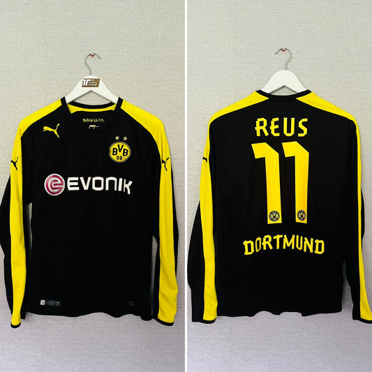 Borussia Dortmund away football shirt 2013/14 Reus Medium L/S