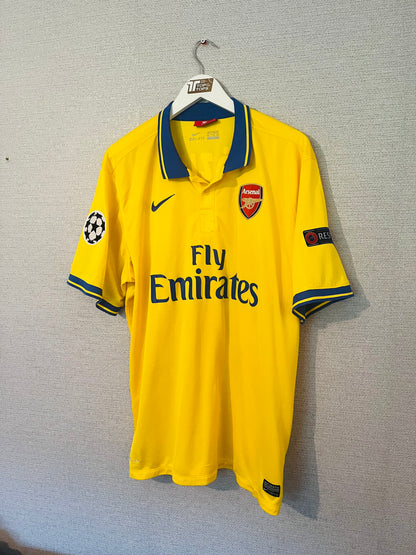 Arsenal away football shirt 2013/14 Ozil XXL