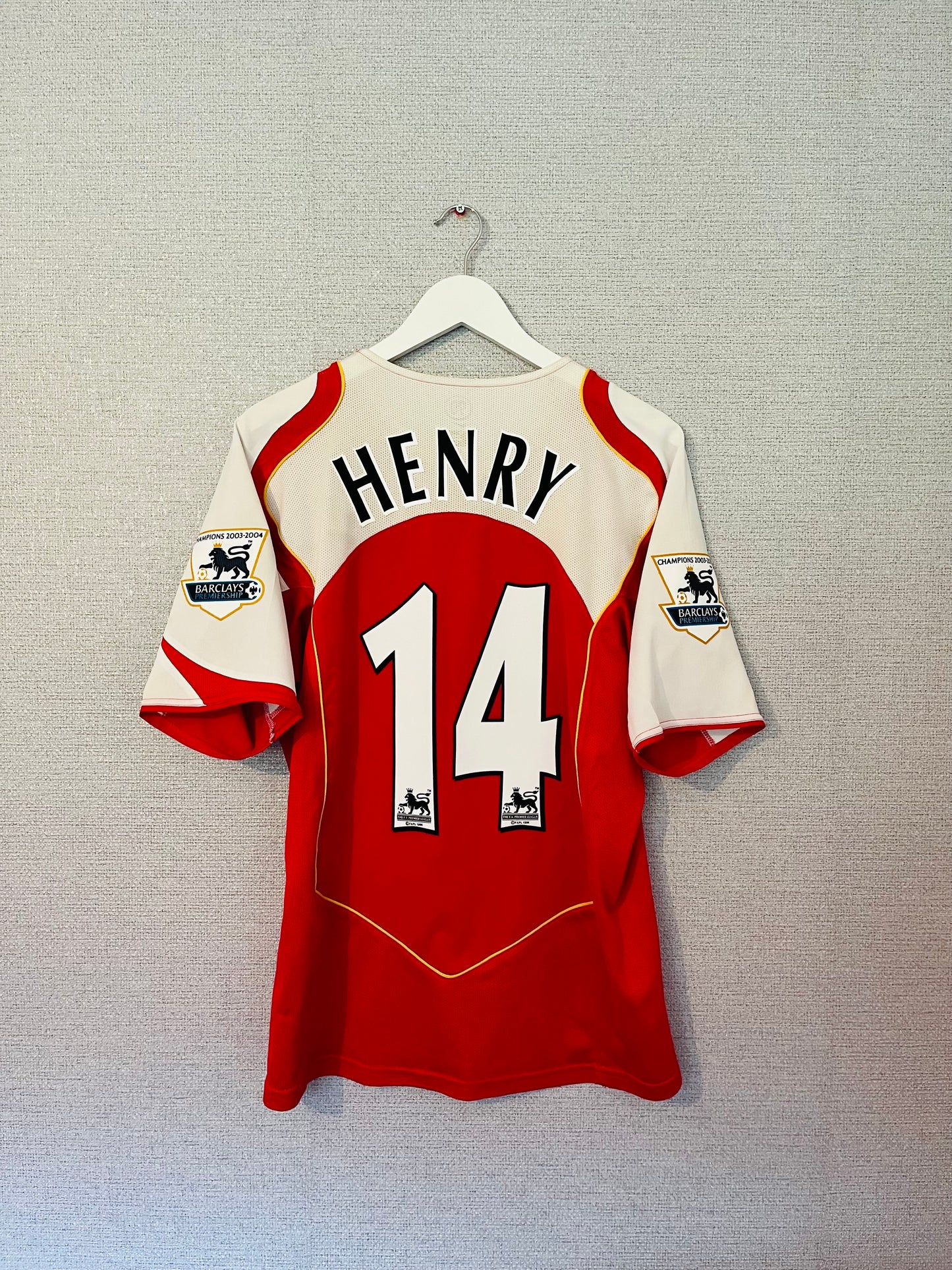 Arsenal home football shirt 2004/05 Henry Medium