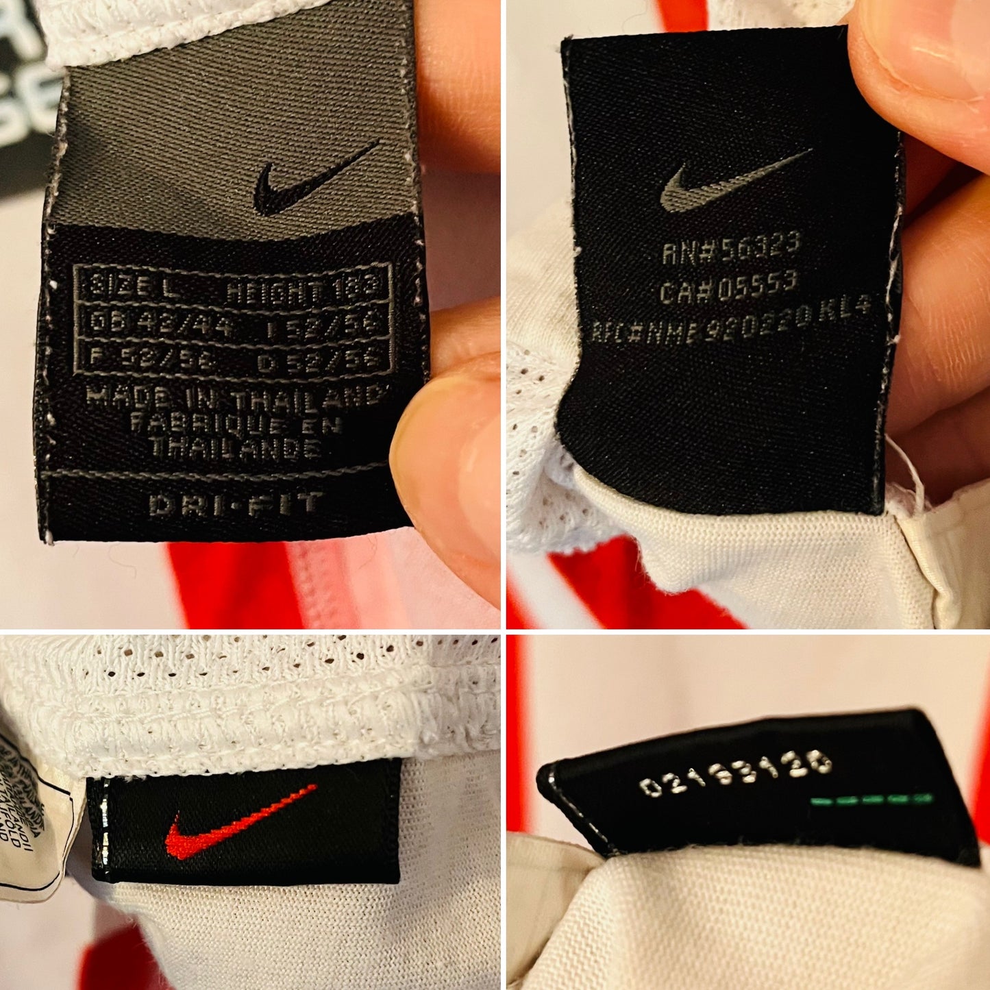 Atletico Madrid home centenary football shirt 2003/04 Torres Large