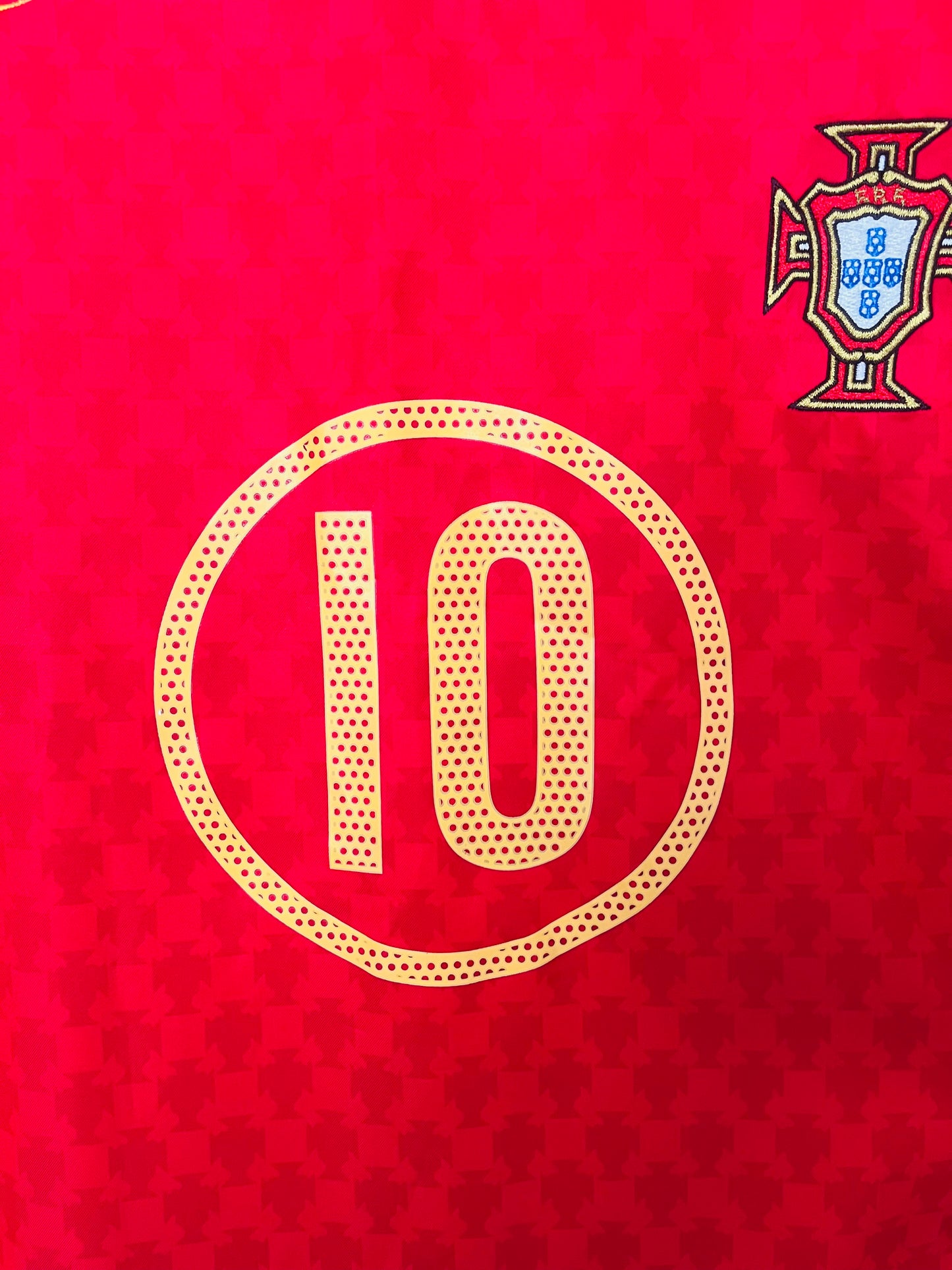 Portugal home football shirt Euro 2004 Rui Costa XL