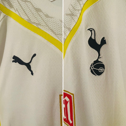 Tottenham Hotspur home football shirt 2009/10 Dos Santos Medium