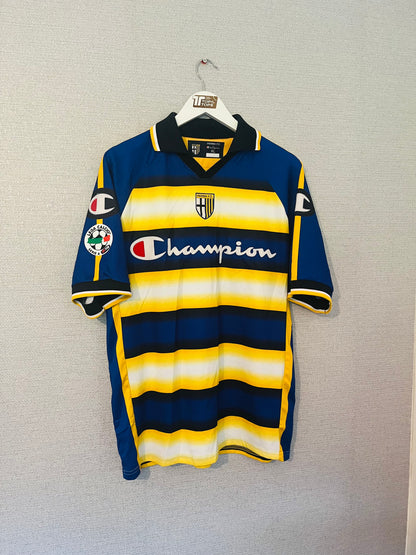 Parma home football shirt 2005/06 Corradi Large