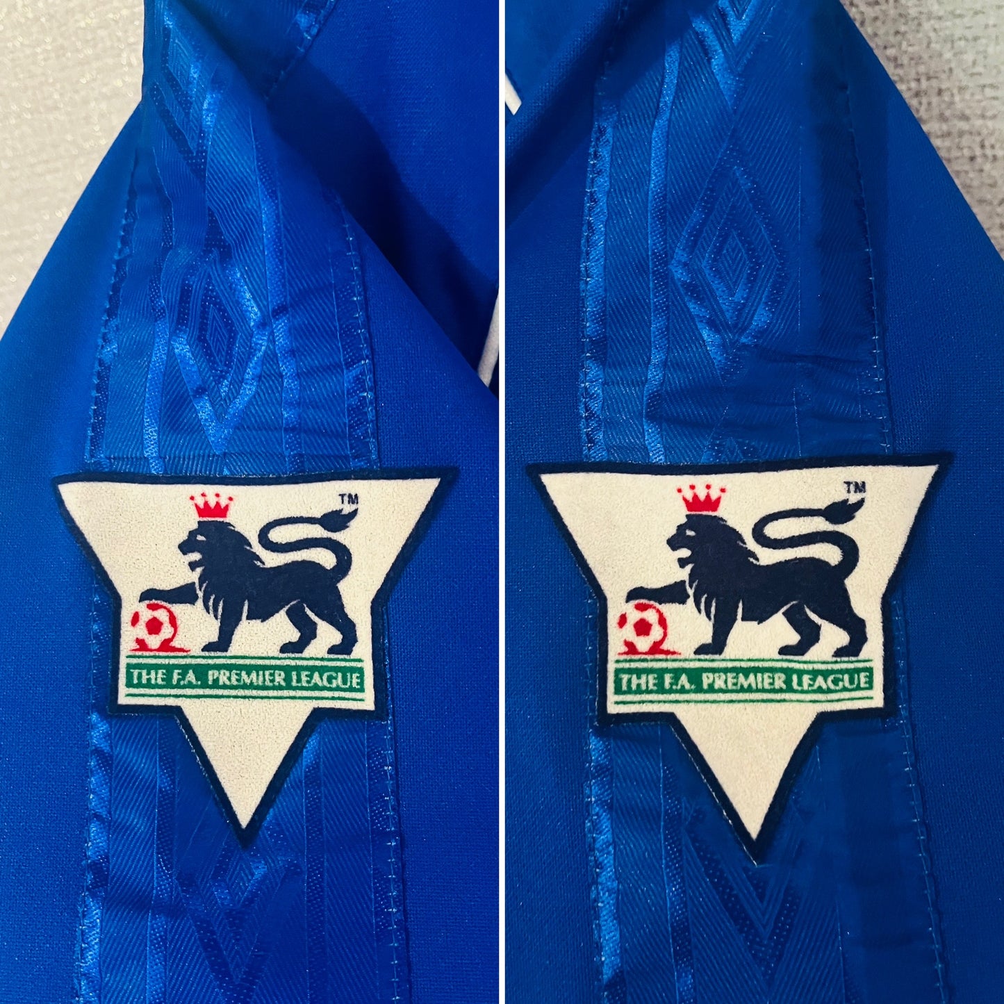 Chelsea home football shirt 1999/2000 Poyet XL