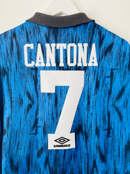 Manchester United away football shirt 1992/93 Cantona Large