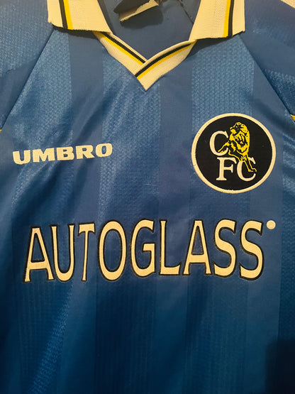 Chelsea home football shirt 1997/99 Leboeuf Large