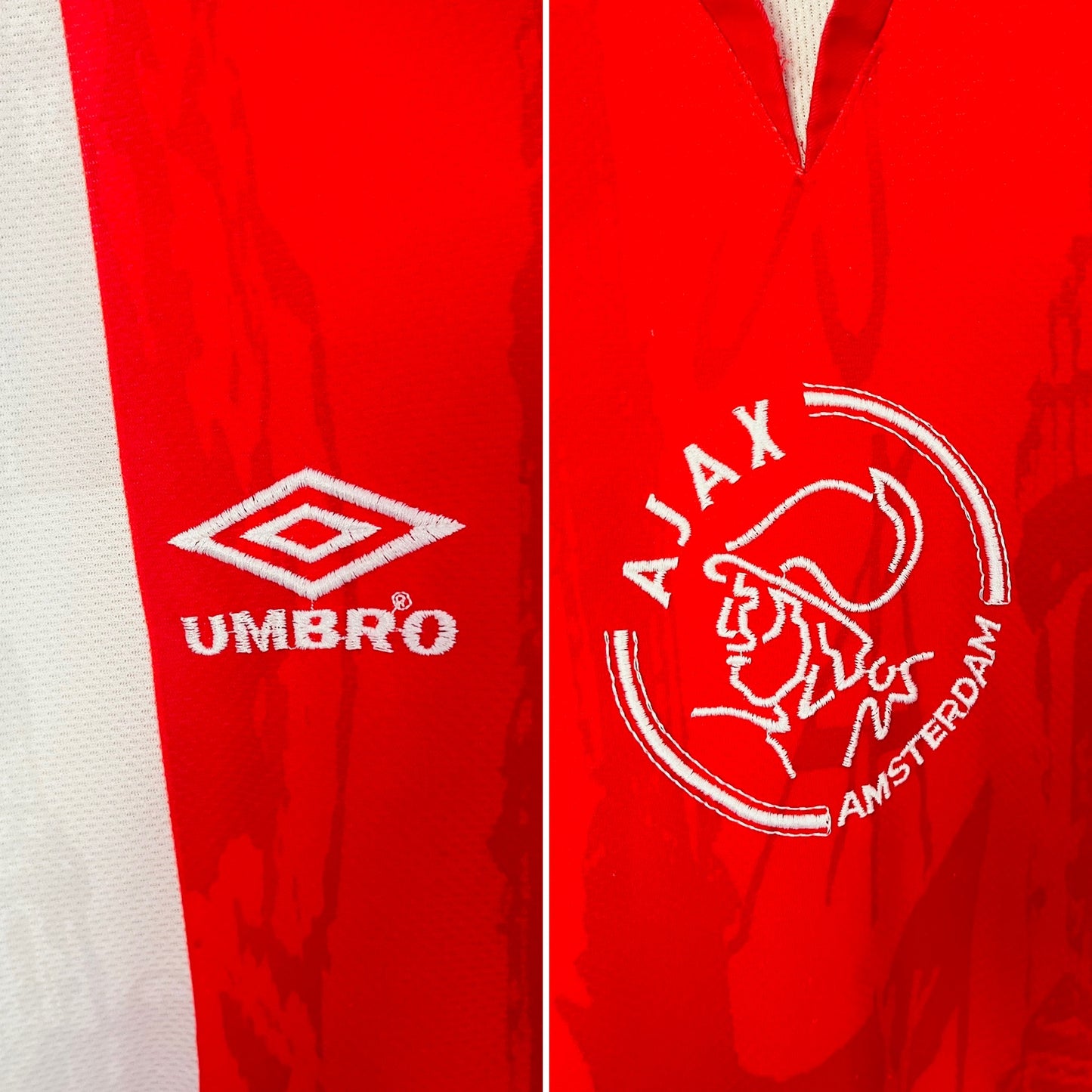 Ajax home football shirt 1996/97 Litmanen Large