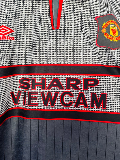 Manchester United away football shirt 1995/96 Cantona XL