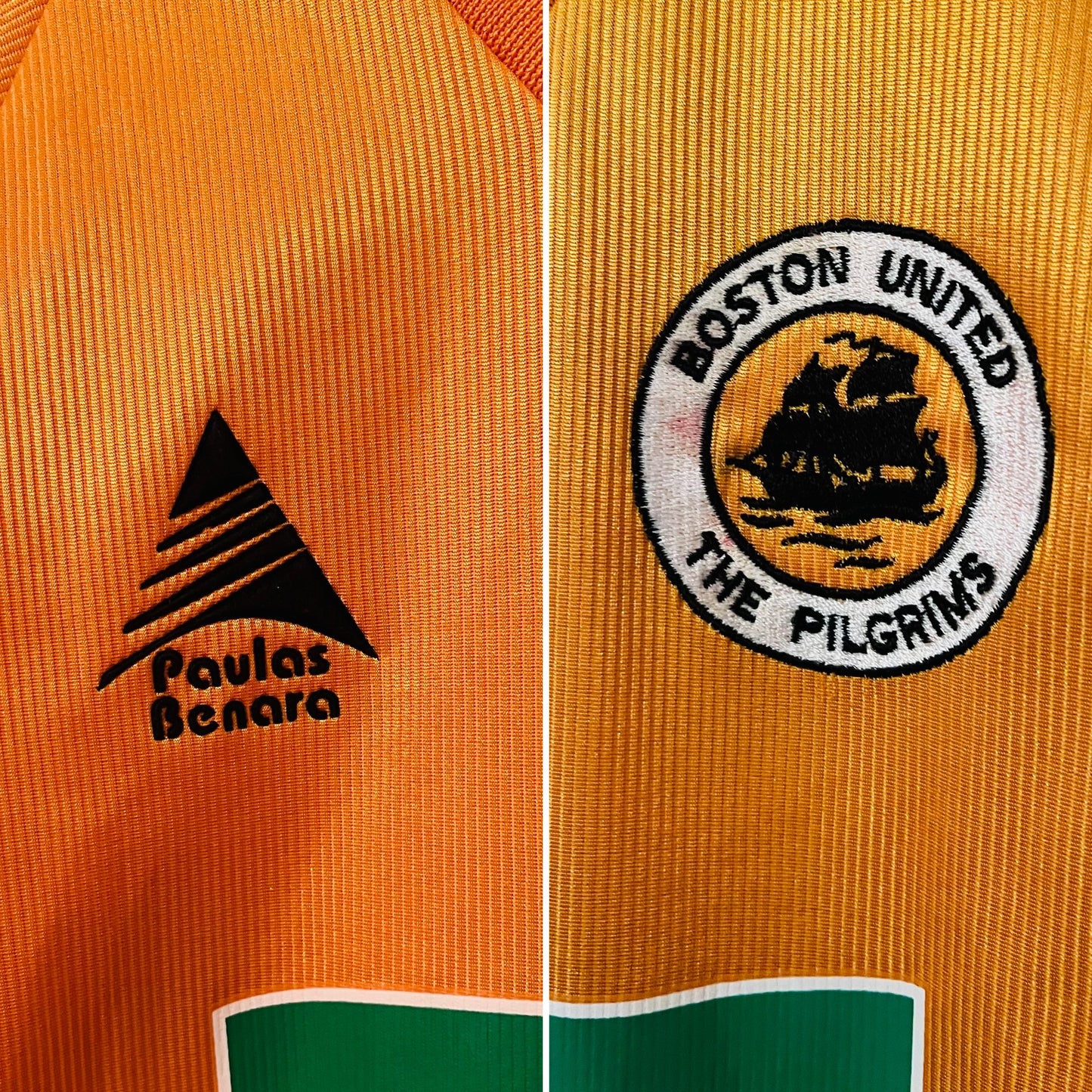 Boston United home football shirt 2003/04 Small