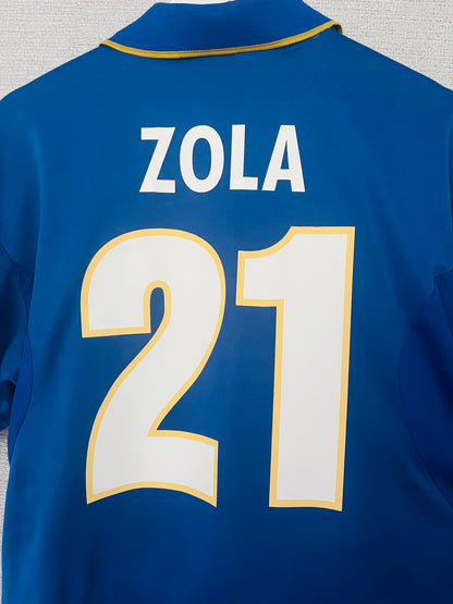 Italy home football shirt Euro 1996 Zola Medium