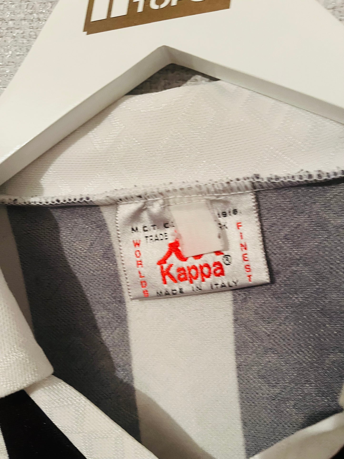 Juventus home football shirt L/S 1992/94 Large