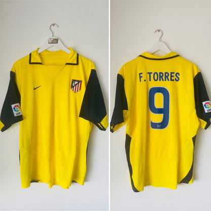 Atletico Madrid away football shirt 2003/04 Torres XL