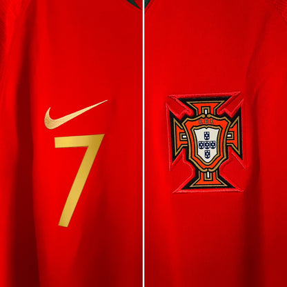 Portugal home football shirt 2018/19 CR7 XL