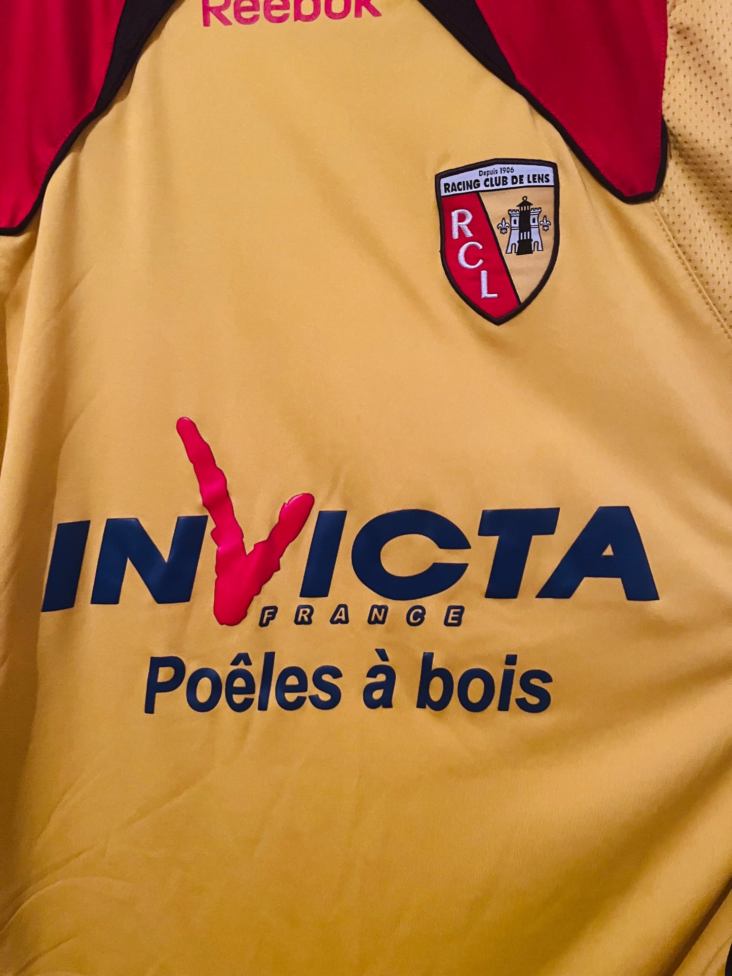 Lens home football shirt 2010/11 Varane Medium