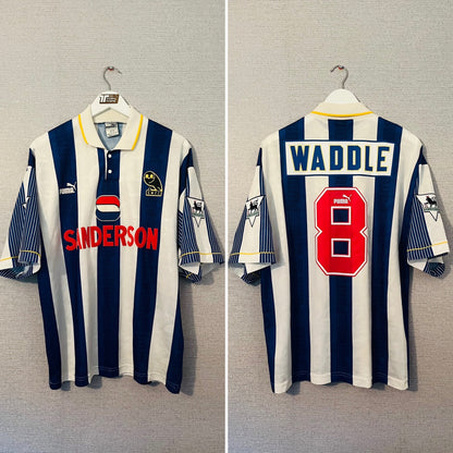 Sheffield Wednesday home football shirt 1993/95 Waddle Large