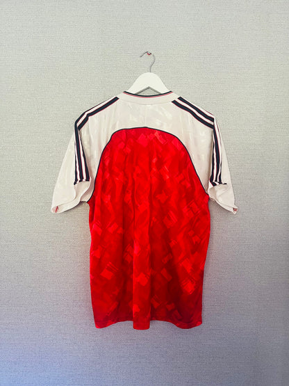 Arsenal home football shirt 1990/92 Large