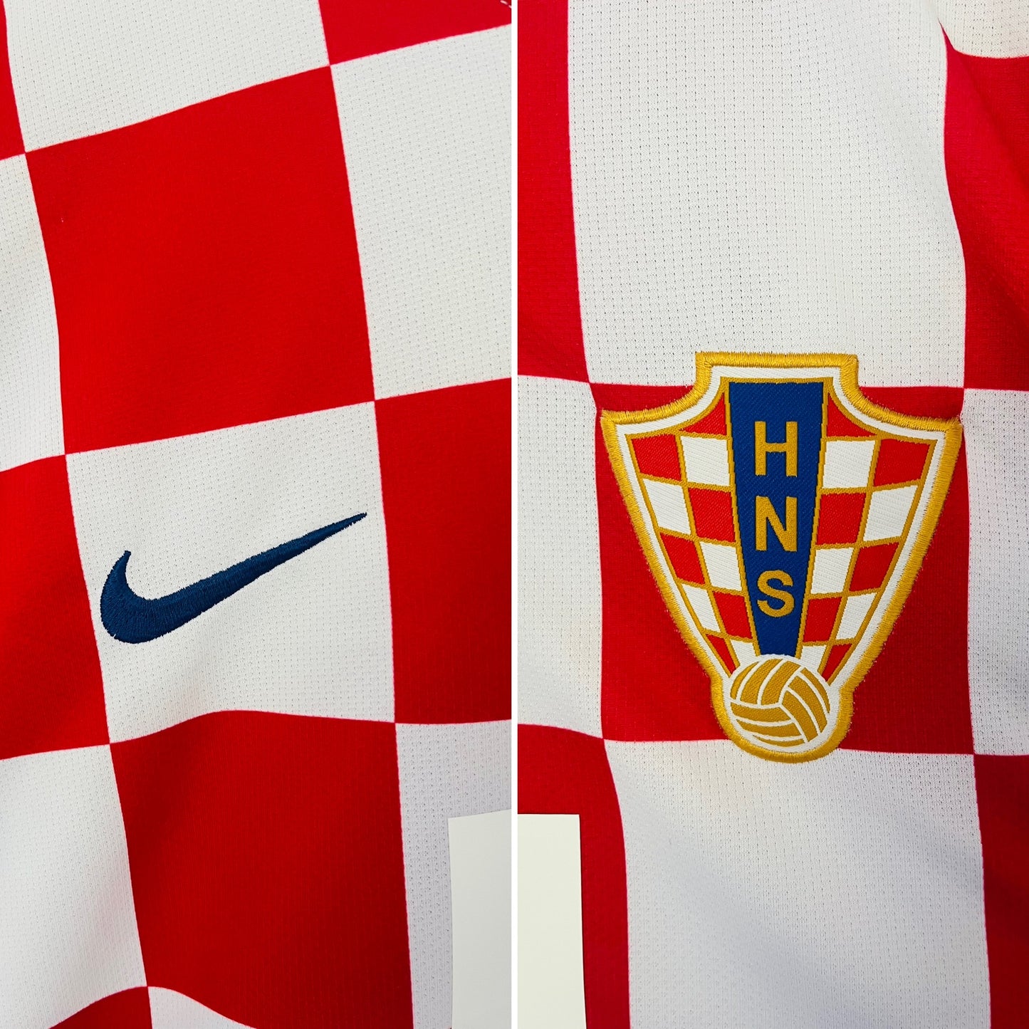 Croatia home football shirt Euro 2008 Modric Large