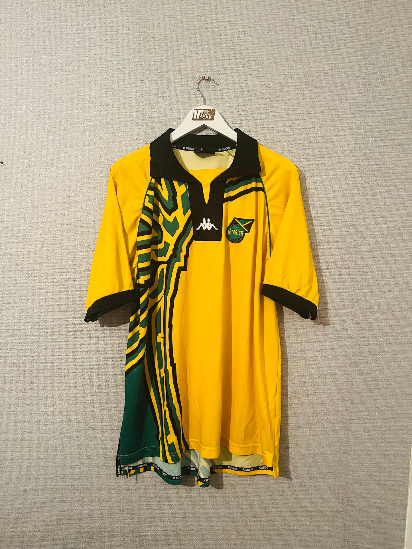 Jamaica home football shirt       W/C 1998 XXL