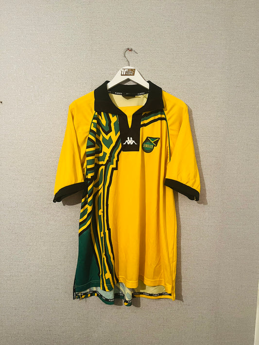 Jamaica home football shirt       W/C 1998 XXL