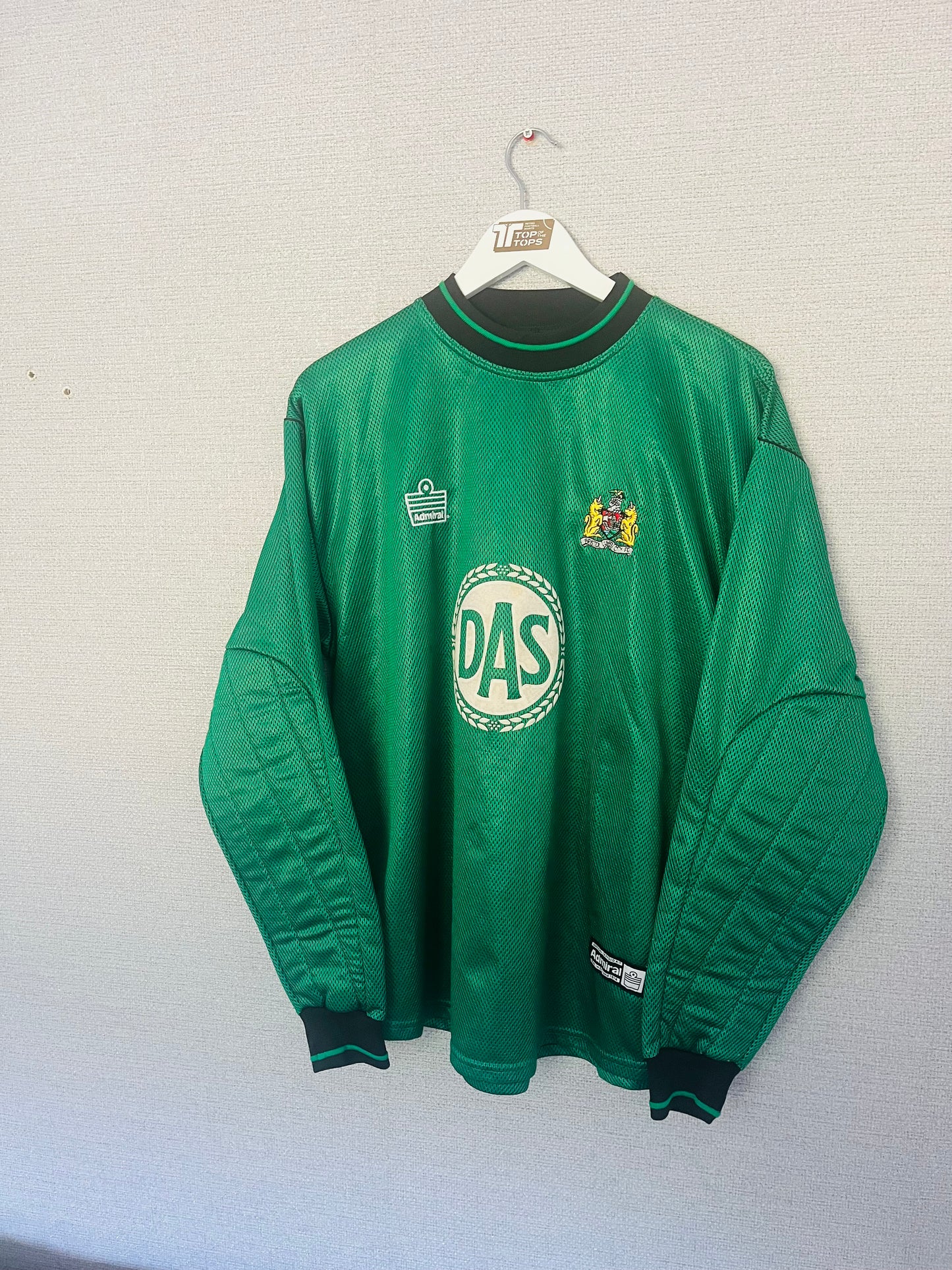 Bristol City goalkeeper football shirt 2001/02 Medium L/S