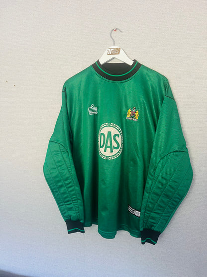 Bristol City goalkeeper football shirt 2001/02 Medium L/S