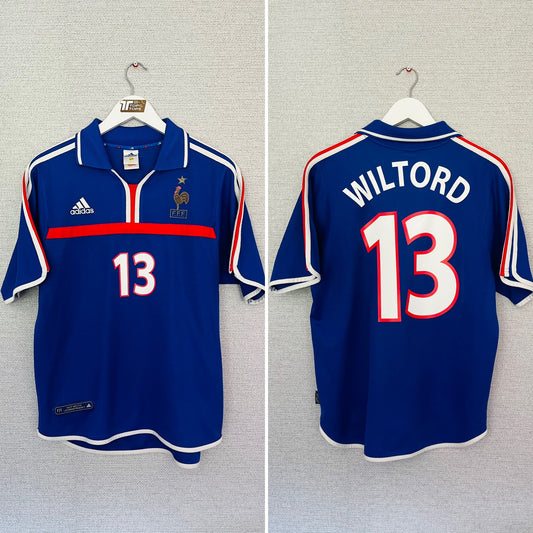 France home football shirt Euro 2000 Wiltord Medium