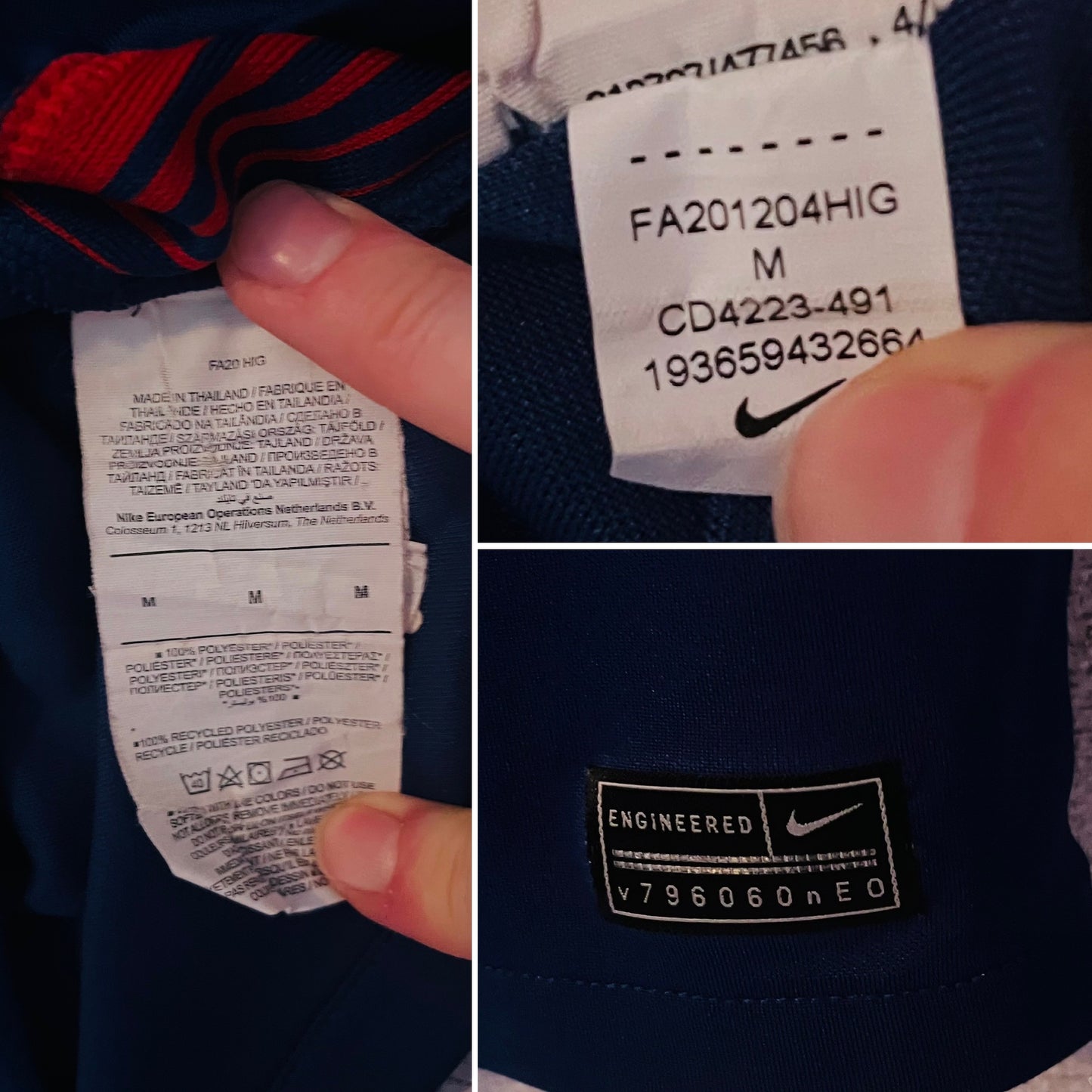 Atletico Madrid away football shirt 2020/21 Saul Medium