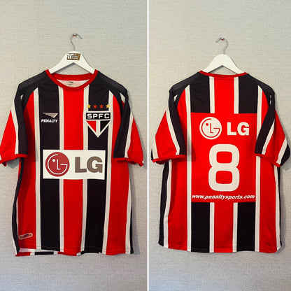 São Paulo away football shirt 2002/03 Kaka Large