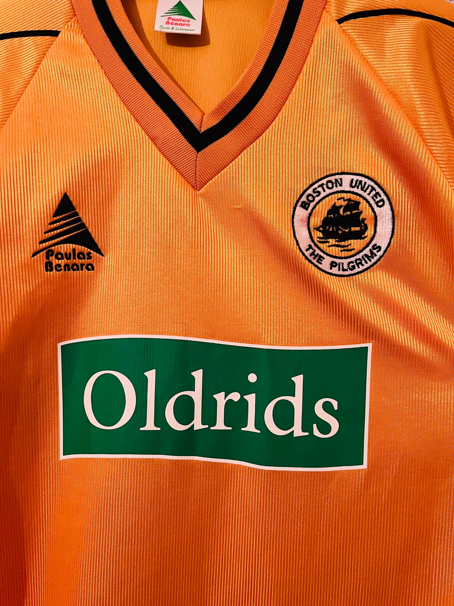 Boston United home football shirt 2003/04 Small