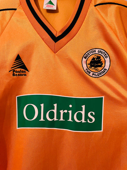 Boston United home football shirt 2003/04 Small