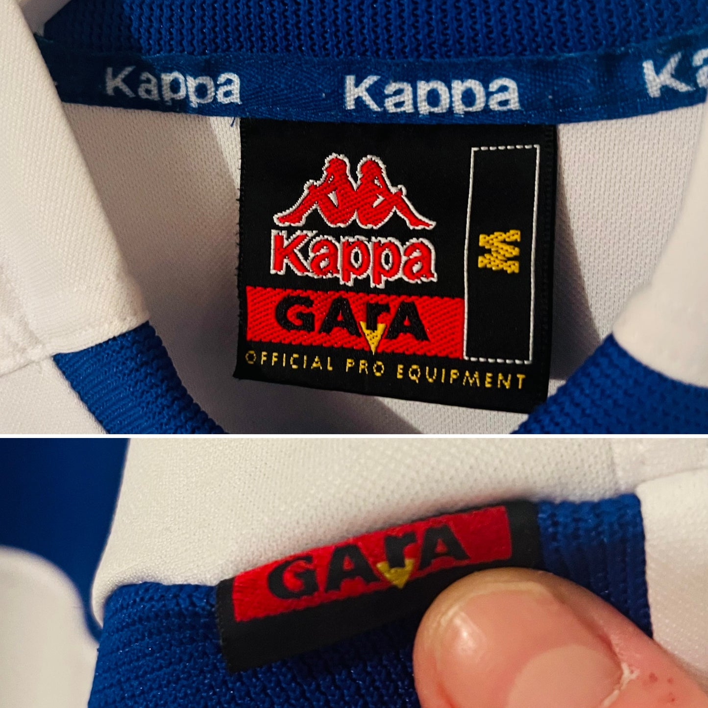 Italy away football shirt 1998/2000 Maldini Medium