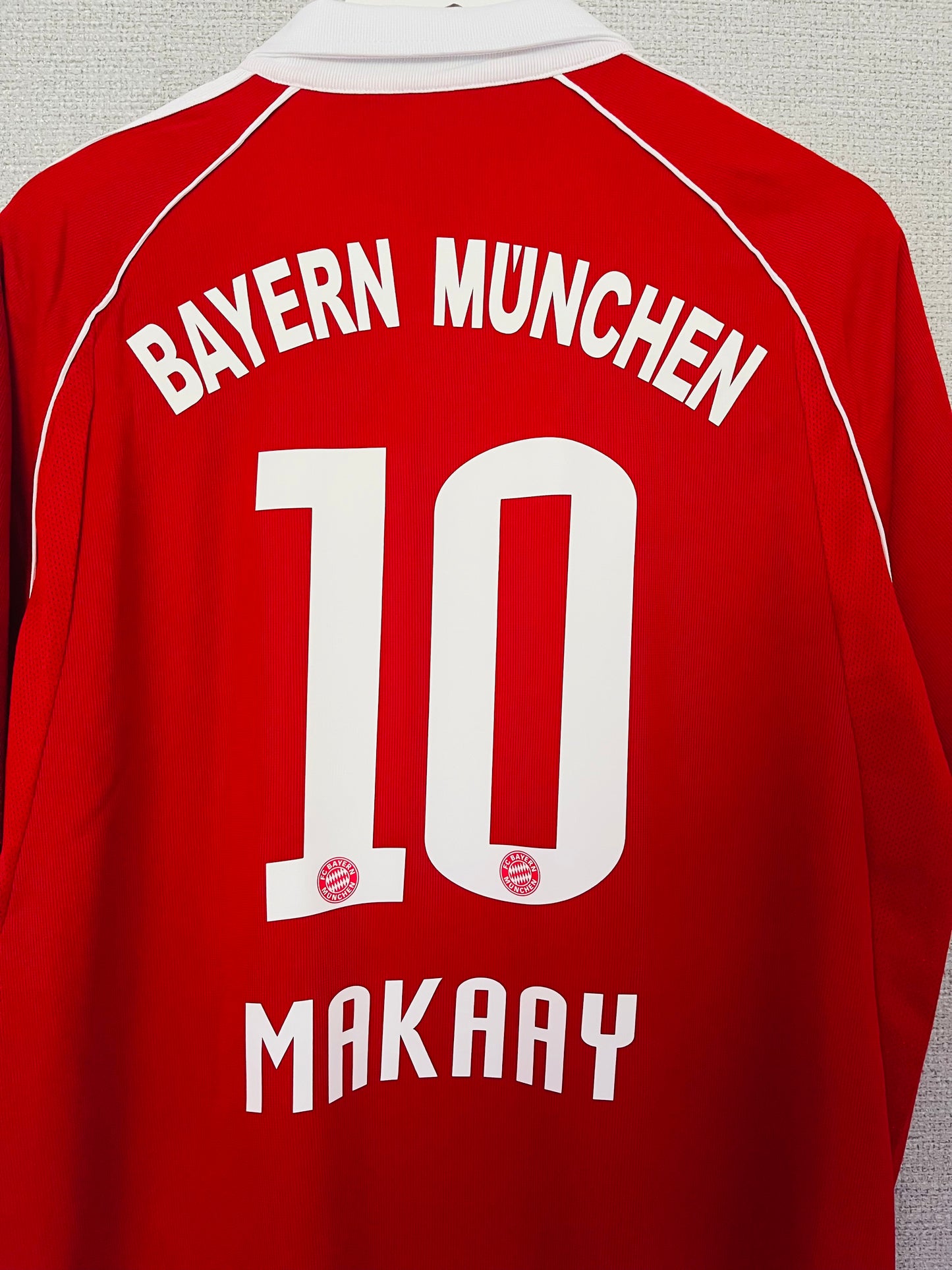 Bayern Munich home football shirt 2006/07 Makaay Large