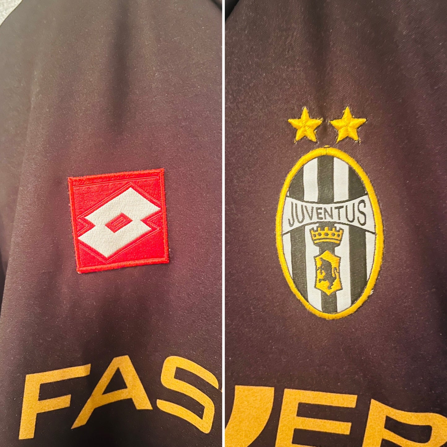 Juventus away football shirt 2001/02 Del Piero Medium