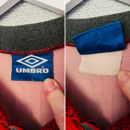 Manchester United home football shirt 1994/95 Cantona Large