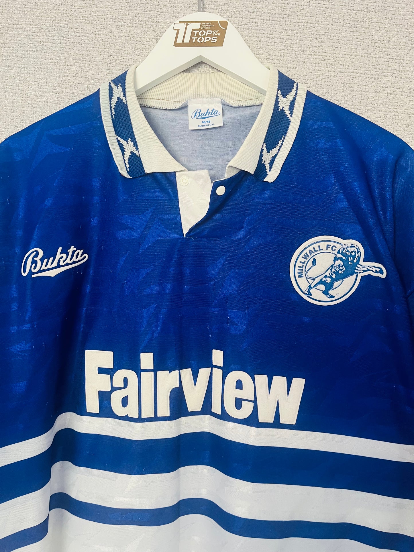 Millwall home football shirt 1992/93 XL