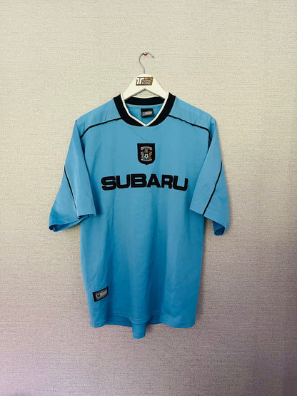 Coventry City home football shirt 2001/02 Large