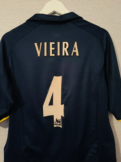 Arsenal third football shirt 2000/01 Vieira Medium